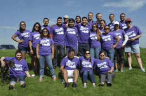 Alvina and community outreach group