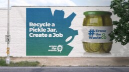 Recycle Pickle Jar billboard