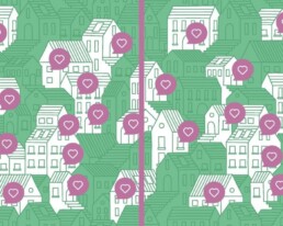 Illustration of neighborhood