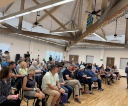 Meeting of community members